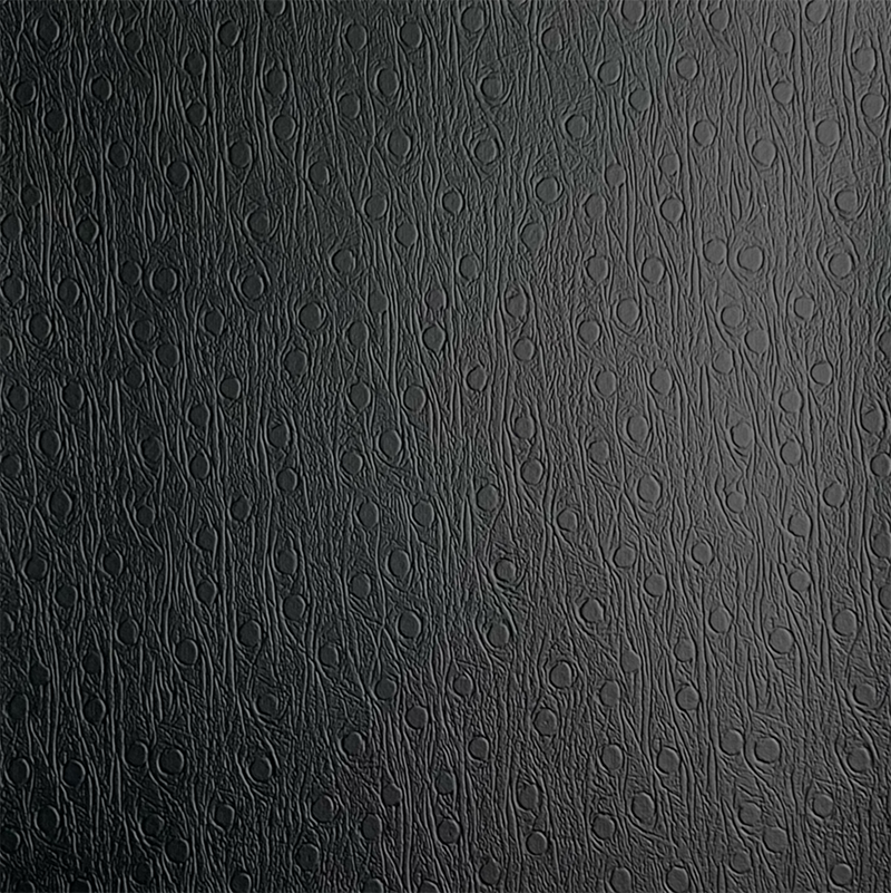 Schwarzes PVC -Leder für Schuhe