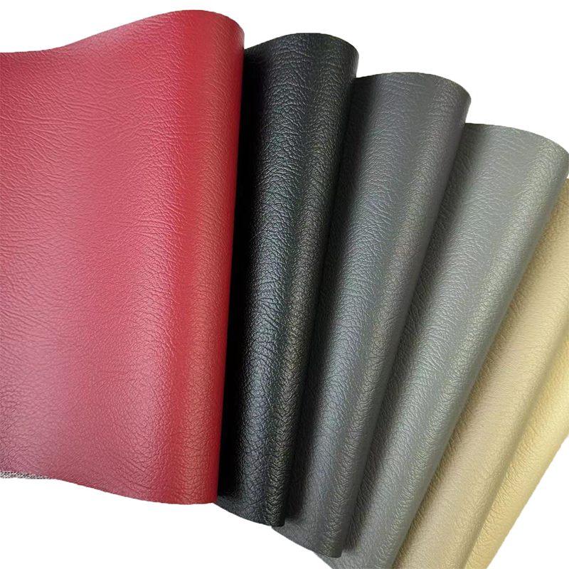 Litchi -Getreidesofa synthetisches Leder